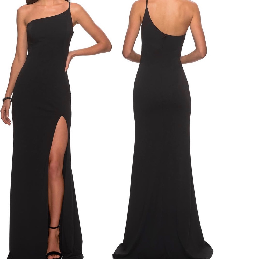 La Femme Black Dress